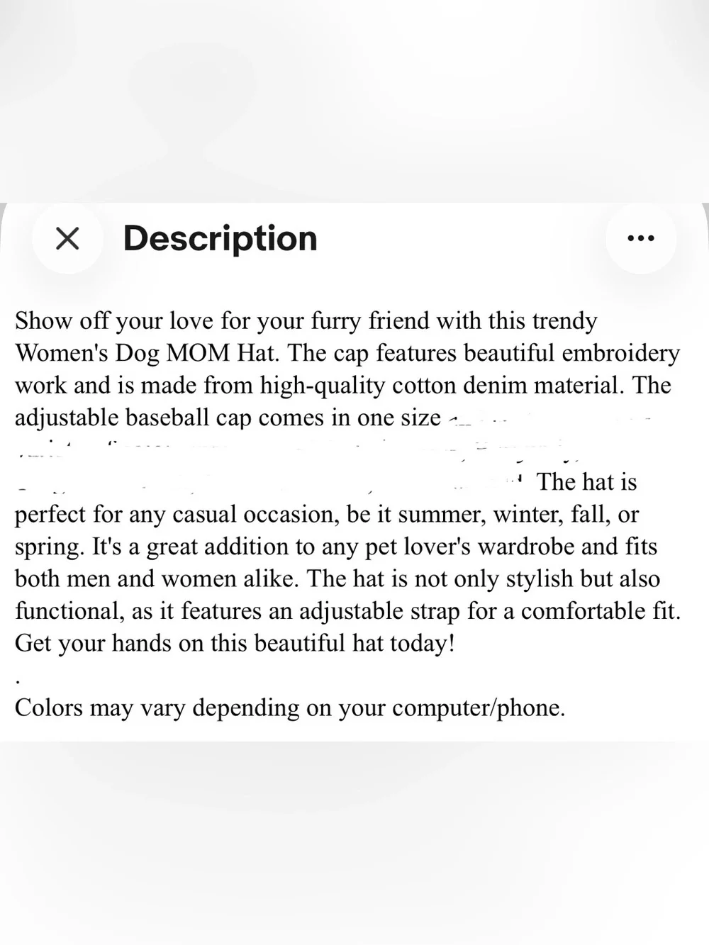 NWT Dog Mom Embroidered Burgundy  Baseball Cap